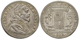Clemente X (Emilio Altieri) 1670-1676
Piastra del Giubileo, Porta Santa, Roma, 1675, AG 31.80 g.
Ref : Munt. 12, Berman 2003
Conservation : traces de ...