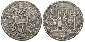 Clemente XI (Giovanni Francesco Albani ) 1700-1721
Piastra, Roma, AN VI, AG 31.51 g.
Ref : Munt. 46, Berman 2381
Conservation : TTB. Très Rare
