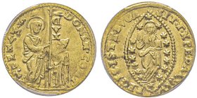 Domenico Contarini 1659-1674
Zecchino, AU 3.45 g.
Ref : Paolucci 1, Fr. 1332
Conservation : PCGS MS62