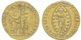 Alvise Mocenigo II 1700-1709
Zecchino, AU 3.47 g.
Ref : Paolucci 2, Fr. 1358
Conservation : PCGS AU58