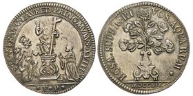 Francesco Loredan 1752-1762
Osella, 1759, AG 9.77 g.
Avers : S M V FRANC LAVRED PRINC MVNVSA VII La Religione con in mano un calice ed una croce; ai s...