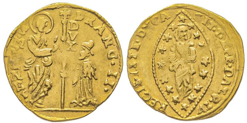 Francesco II d'Austria 1792-1806-(1835) 
Zecchino, AU 3.47 g.
Ref : CNI 10, Fr. ...