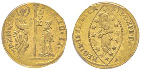 Francesco II d'Austria 1792-1806-(1835) 
Zecchino, AU 3.51 g.
Ref : CNI 10, Fr. 1516, Herinek 258
Conservation : PCGS MS63. Rare