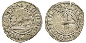 Amedeo VIII 
Duca di Savoia 1416-1440
Quarto di Grosso, II tipo, Savoiardo, Chambéry, ND, Mi 1.30 g.
Ref : MIR 143a, Sim. 39, Biaggi 127c
Conservation...