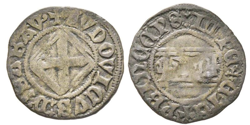 Ludovico 1440-1465
Quarto, I tipo, ND, Cornavin, Mi 1.12 g.
Ref : MIR 167f, Sim....