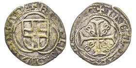 Carlo I 1482-1490
Parpagliola, I tipo, ND, Mi 1.68 g.
Ref : MIR 234 var.(R ), Sim. 10 var., Biaggi 203 var. 
Conservation : TB/TTB