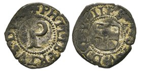 Filiberto II 1497-1504 
Forte, ND, Mi 1.04 g.
Ref : MIR 314d, Sim. 14, Biaggi 270c
Conservation : TTB