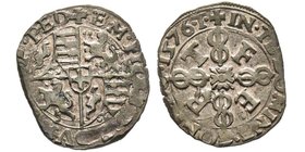 Emanuele Filiberto Duca 1559-1580
Soldo, III tipo, Torino, 1576, Mi 1.78 g.
Ref : MIR 535b, Sim. 59, Biaggi 451a
Conservation : TTB/SUP