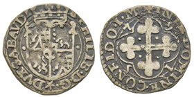 Emanuele Filiberto Duca 1559-1580
Soldo, IV tipo, Bourg, 1579, Mi 1.64 g.
Ref : MIR 536g, Sim. 60, Biaggi 452i
Conservation : TTB