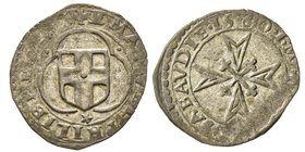 Emanuele Filiberto Duca 1559-1580
Parpagliola, Chambéry, 1580, Mi 1.73 g.
Ref : MIR 537i, Sim. 61, Biaggi 453g
Conservation : TTB