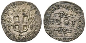 Carlo Emanuele I 1580-1630
6 Soldi, Chambéry, 1628?, Mi 6.31 g. 
Ref : MIR 643 (R), Sim. 58, Biaggi 544 
Conservation : TTB