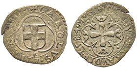 Carlo Emanuele I 1580-1630
Parpagliola, III Tipo, 1584 M G, Mi 1.51 g.
Ref : MIR 668b, Sim. 74, Biaggi 562a
Conservation : TTB