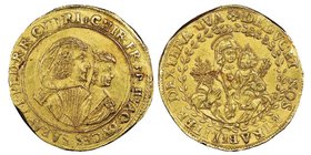 Francesco Giacinto 1637-1638
Duca di Savoia, Reggenza della madre Maria Cristina di Borbone 
8 Scudi d’oro, I tipo, Torino, ND, AU 26.65 g.
MIR 724 (R...