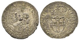 Carlo Emanuele II 
Reggenza della madre 1638-1648
5 Soldi, Torino, 1648, Mi 4.60 g.
Ref : MIR 762b, Sim. 25, Biaggi 638c
Conservation : TTB