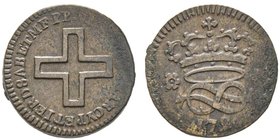 Vittorio Amedo III 1773-1796
2 Denari, Torino, 1796, Cu 1.76 g.
Ref : MIR 998v, Sim. 20/22, Biaggi 859q 
Conservation : TTB