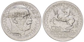 Vittorio Emanuele III 1900-1943
2 Lire PROVA, ND (1928), Al 29.2 mm
Ref : MIR 1171, Mont 726 
Conservation : PCGS SP64. Le plus bel exemplaire gradé.
...