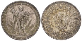 Switzerland
5 Francs, 1879, Basel Shooting Festival, AG 25.00 g. 
Ref : HMZ 2-1343b, KM#XS14
Conservation : PCGS MS66