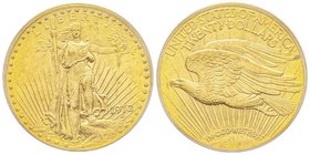 20 Dollars, Philadelphia, 1912, AU 33.43 g.
Ref : Fr. 185, KM#127 
Conservation : PCGS MS62, series : 71 / Coin : 17