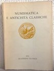QUADERNI TICINESI DI NUMISMATICA E ANTICHITA' CLASSICHE. Lugano, 1974. Paperback, pp. 273, ill.