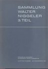 BANK LEU AG & MUNZEN UND MEDAILLEN AG. Basel Asta 2-3/11/1967. Sammlung Walter Niggler III Teil. Romische munzen: Kaiserzeit nach Augustus. Paperback,...