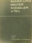 BANK LEU AG & MUNZEN UND MEDAILLEN AG. Basel Asta 3-4/11/1967. Sammlung Walter Niggler IV Teil. Schweiz. Italien. Paperback, lots 250, pl. 24