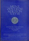 MUNZ ZENTRUM. Auktion XXVIII. Koln, 4/11/1976. Kolnische Goldmunzen. Die Romische Munzstatte das erzbistum die stadt. Paperback, pp. 71, lots 133. all...
