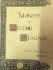 P. & P. SANTAMARIA. Roma Asta 26/04/1920: Monete di Zecche Italiane componenti la raccolta di un Distinto Raccoglitore Defunto. Paperback, lots 320, p...