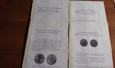 LOT 4 excerpts on the Classic Coinage: Brunetti, Fontana e Missere (SOLD AS IS, NO RETURNS)