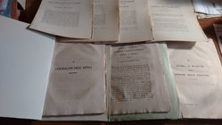 LOT 7 extracts and excerpts on History Homeland of Friuli some very rare (SOLD AS IS, NO RETURNS)