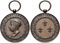 NAPOLI
Francesco I di Borbone, 1825-1830.
Reale Ordine di Francesco I, Medaglia di V classe senza nastro probabile  conio successivo francese.
Æ gr...