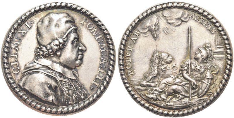 ROMA
Clemente XI (Gian Francesco Albani), 1700-1721.
Medaglia 1703 a. III opus...