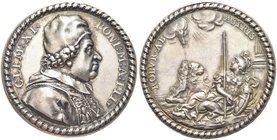 ROMA
Clemente XI (Gian Francesco Albani), 1700-1721.
Medaglia 1703 a. III opus E. Hamerani.
Ag gr. 26,87 mm 35,3
Dr. CLEM XI - PONT M A III. Busto...