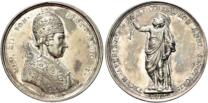 ROMA
Leone XII (Annibale Sermattei della Genga), 1823-1829.
Medaglia 1824 a. I...