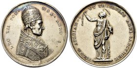 ROMA
Leone XII (Annibale Sermattei della Genga), 1823-1829.
Medaglia 1824 a. I opus G. Cerbara.
Ag gr. 29,82 mm 42,5
Dr. LEO XII PON - MAX ANNO I....
