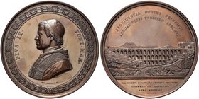 ROMA
Pio IX (Giovanni Maria Mastai Ferretti), 1846-1878.
Medaglia 1854 opus N. Cerbara e G. Bianchi.
Æ gr. 248,07 mm 82,8
Dr. PIVS IX - PONT MAX. ...
