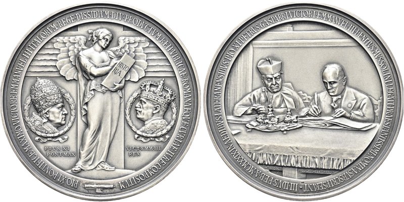 ROMA
Pio XI (Achille Ratti), 1922-1939.
Medaglia 1929 opus Attilio Silvio Mott...