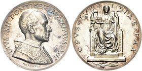ROMA
Pio XII (Eugenio Pacelli), 1939-1958.
Medaglia 1940 a. II opus A. Mistruzzi.
Ag gr. 38,11 mm 44
Dr. PIVS XII PONTIFEX MAXIMVS A II. Busto a d...