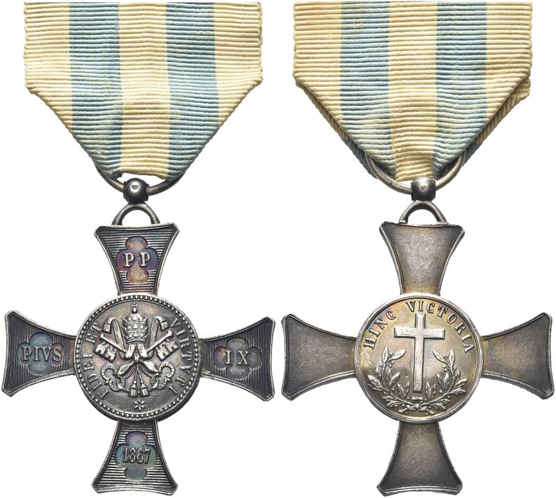 ROMA
Pio IX (Giovanni Maria Mastai Ferretti), 1846-1878.
Croce di Mentana o Cr...
