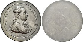 FRANCIA
Luigi XVI di Borbone, 1774-1793.
Medaglia uniface 1789 opus Spits.
Æ e Mi gr. 39,66 mm 61,4
Dr. LES DESIRS - ACCOMPLIS - NECKER. Busto a d...