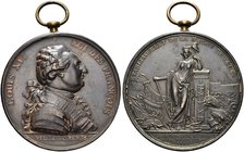 FRANCIA
Luigi XVI di Borbone, 1774-1793.
Medaglia 1789 Opus B. Duvivier.
Æ gr. 81,48 mm 53
Dr. LOUIS XVI ROI - DES FRANCOIS. Busto in uniforme a d...