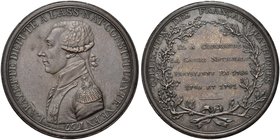 FRANCIA
Durante Luigi XVI di Borbone, 1774-1793.
Medaglia 1791 opus R. Dumarest (ex Astarte 6-03-1999 n. 1518).
Æ gr. 25,32 mm 35
Dr. LAFAYETTE DE...