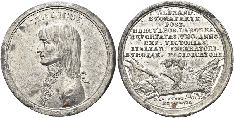NAPOLEONE BONAPARTE
Periodo Napoleonico, dal 1795 al 1815.
Medaglia 1797 (Ex M...