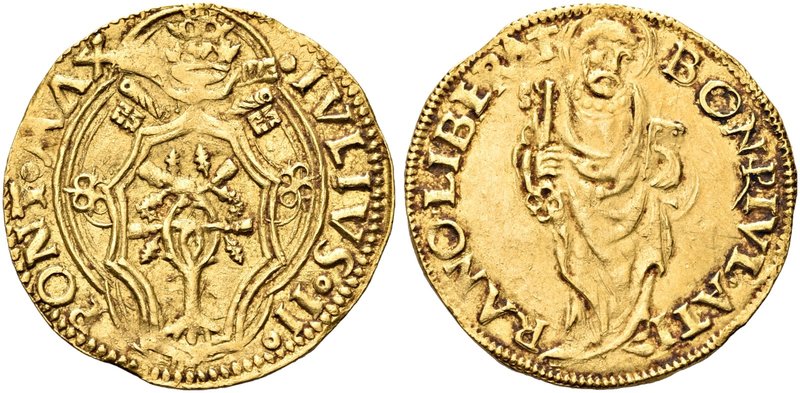 BOLOGNA
Giulio II (Giuliano della Rovere), 1503-1513.
Ducato TIRANO LIBERAT.
...