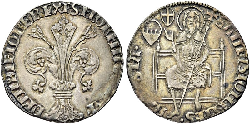 FIRENZE
Repubblica, 1189-1532.
Grosso Guelfo 1427 da soldi 5 e denari 6, I Sem...