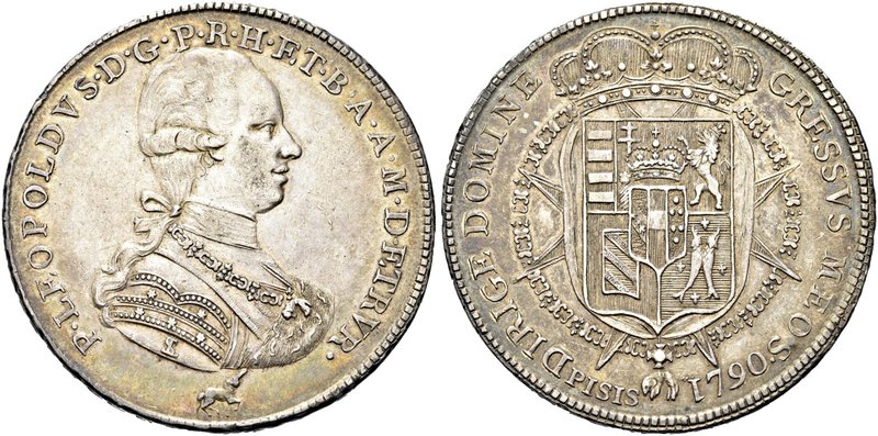 FIRENZE
Pietro Leopoldo I d’Asburgo Lorena, 1765-1790.
Francescone 1790 (carat...