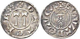 LUCCA
Repubblica, a nome di Ottone IV di Brunswick, battuta sotto Federico II, 1209-1315.
Grosso da 12 Denari.
Ag gr. 1,71
Dr. OTTO REX. Monogramm...