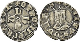 LUCCA
Repubblica, 1369-1400.
Grossetto.
Ag gr. 1,21
Dr. OTTO HIMPERATOR. Lettere LVCA disposte a croce.
Rv. VVLTVS SANCTVS. Il Volto Santo.
CNI ...
