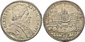 ROMA
Clemente XI (Gian Francesco Albani), 1700-1721.
Mezza Piastra 1706 a. VI.
Ag gr. 16,00 mm 38,3
Dr. CLEMENS - XI P M AN VI. Busto a d., con ca...