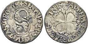 SIENA
Repubblica, 1404-1555.
Grosso da 7 Soldi, capitoli del 9 dicembre 1507, simbolo scudo a mandorla troncato.
Ag gr. 1,49
Dr. SENA VETVS CIVITA...