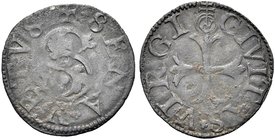 SIENA
Repubblica, 1450-1470.
Quattrino, simbolo cerchio con monogramma AV sormontato da croce (zecchiere Alessandro Bonagiunti e Vannoccio Biringucc...
